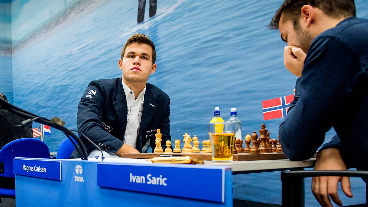 Wereldkampioen Carlsen wint schaaktoernooi in Wijk aan Zee Sport NU.nl