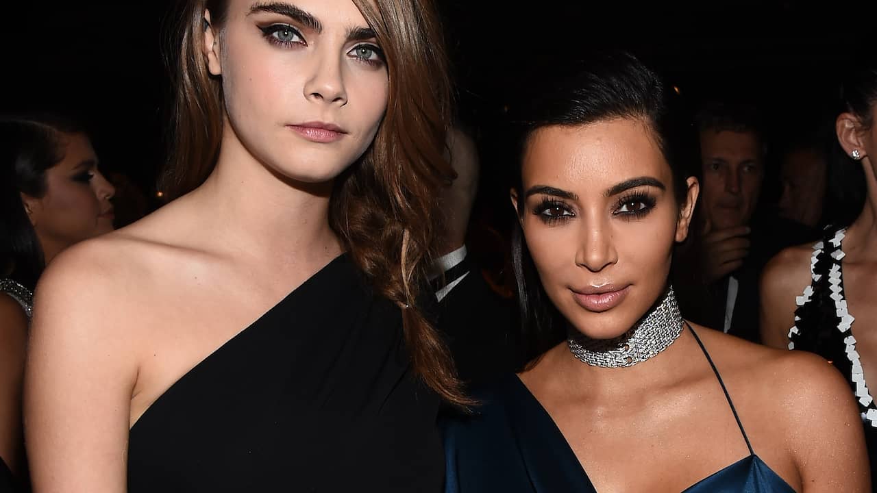 Cara Delevingne interviewt Kim Kardashian | Lifestyle | NU.nl