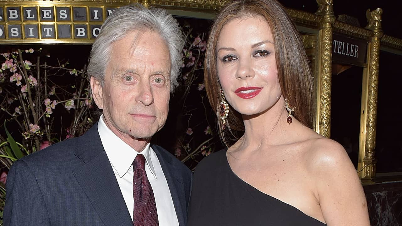 Vrijdag 30 januari: Michael Douglas en Catherine Zeta-Jones gaan samen uit eten in New York.