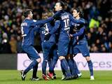 Olympique Lyon en Paris Saint-Germain spelen gelijk