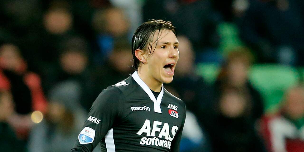 Veerkrachtig AZ verslaat FC Groningen, Willem II klopt Heracles