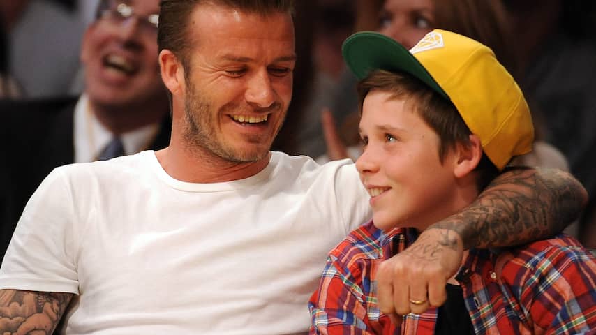 Kinderen David Beckham willen meer met goede doelen doen