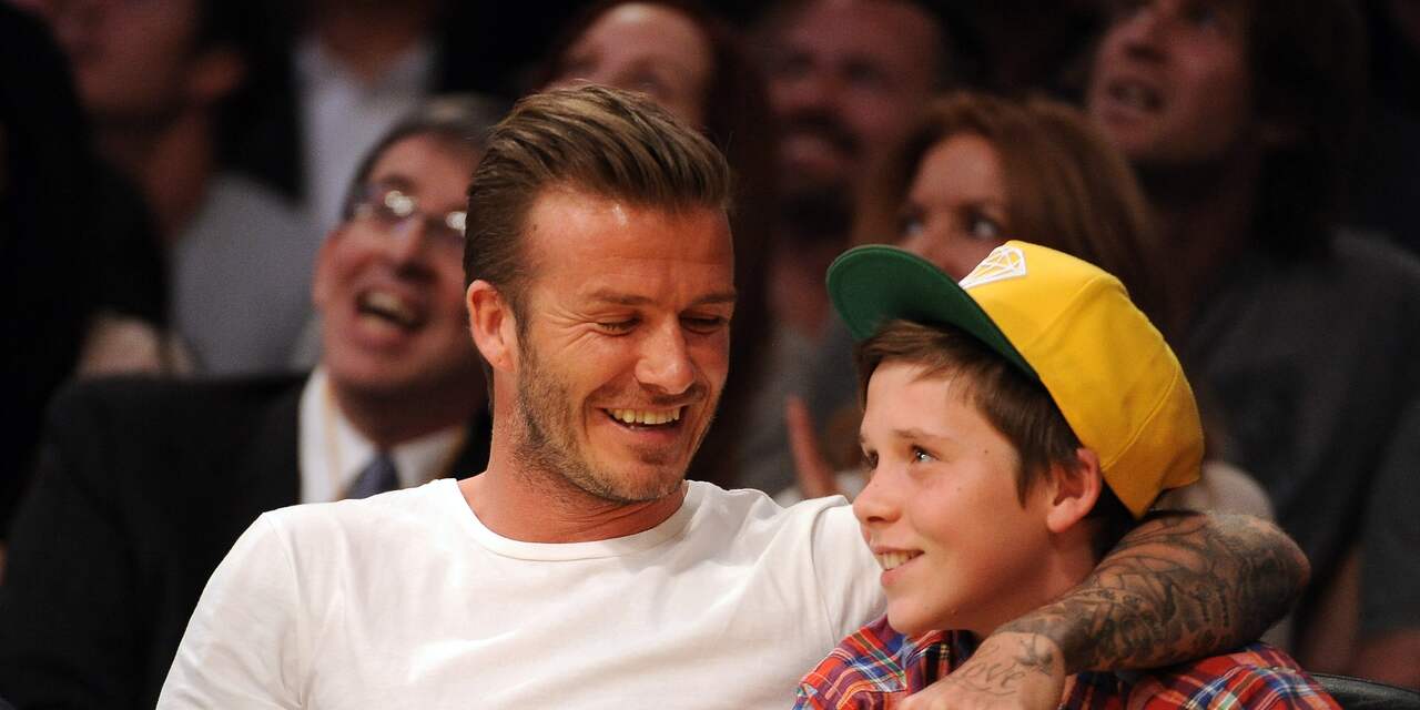 Kinderen David Beckham willen meer met goede doelen doen