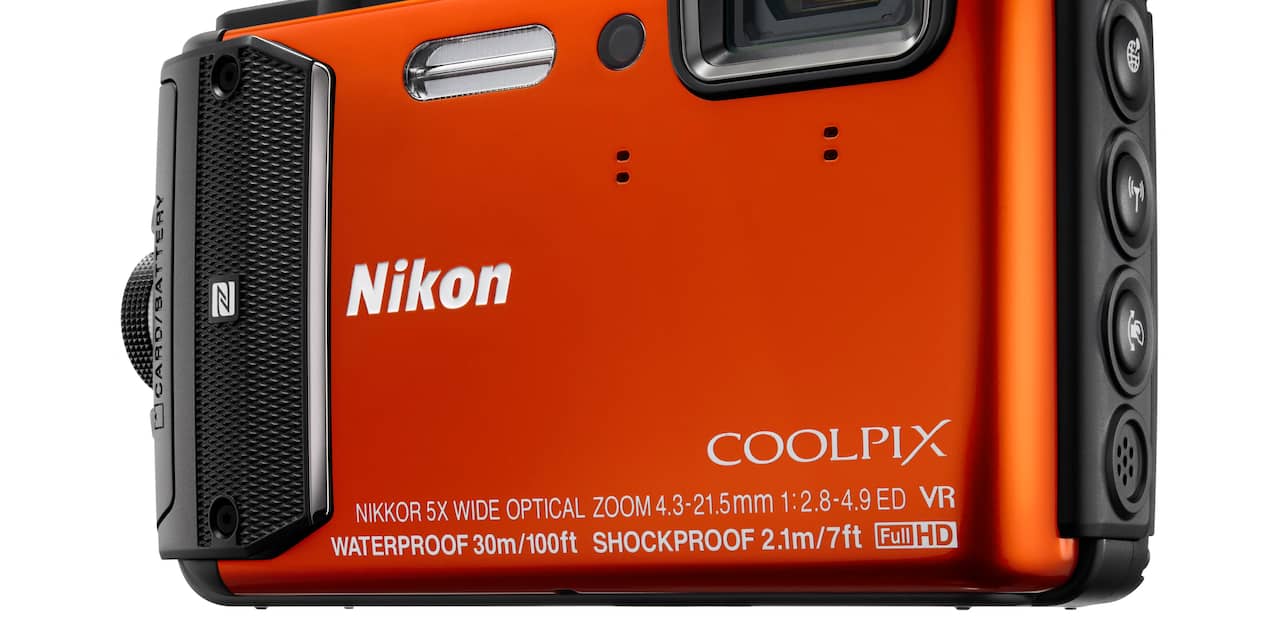 Nikon toont nieuwe waterdichte compactcamera's