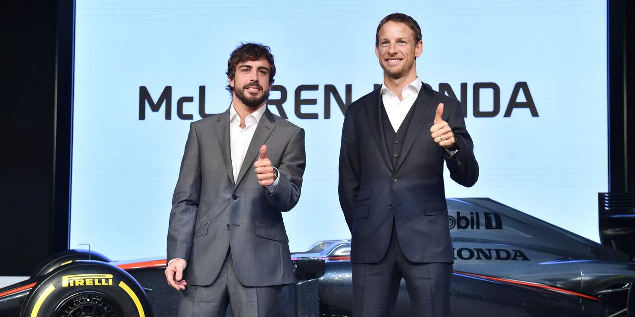 Button en Alonso rekenen op spectaculaire verbetering bij McLaren
