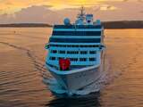 Hart op dek cruiseschip