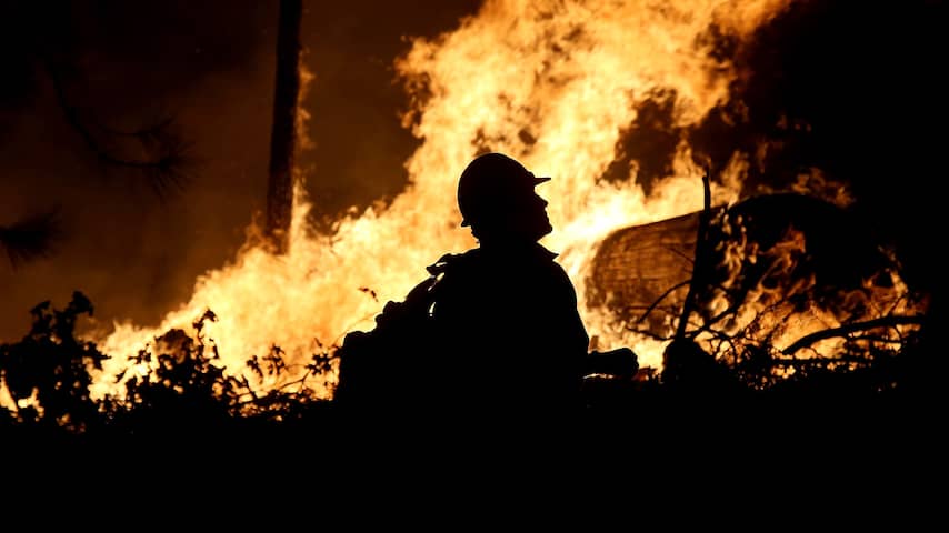 Problemen met hoogspanningskabels oorzaak bosbranden Californië