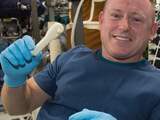 In ruimte 3d-geprint gereedschap terug op aarde