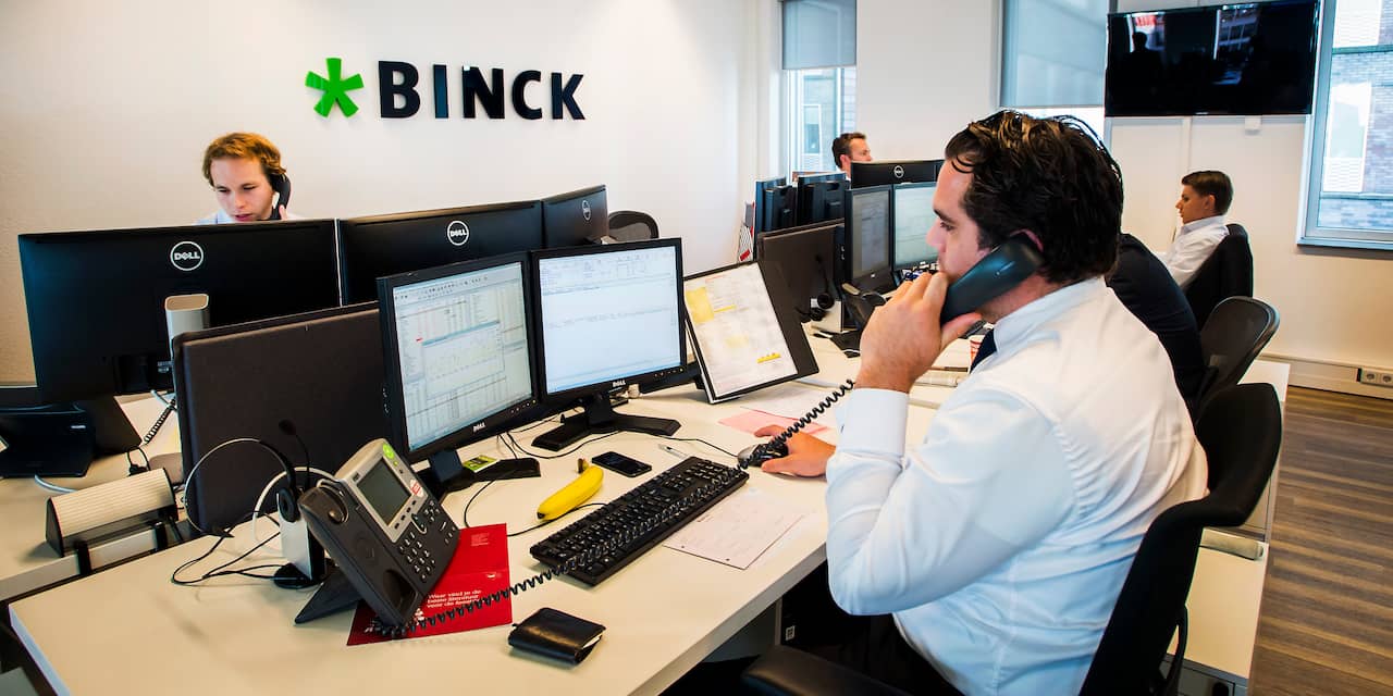 Meer transacties bij BinckBank