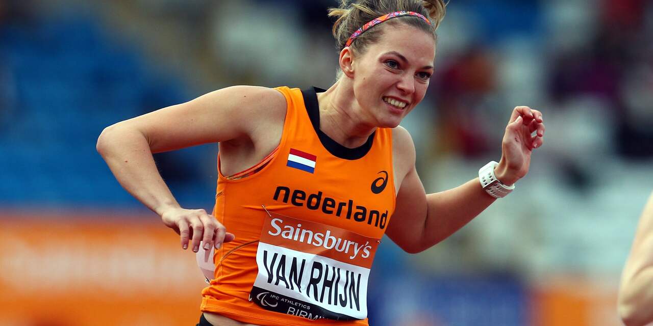 Marlou van Rhijn verbetert opnieuw wereldrecord op 200 meter