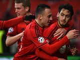 Leverkusen te sterk voor tiental Atletico Madrid in eerste duel