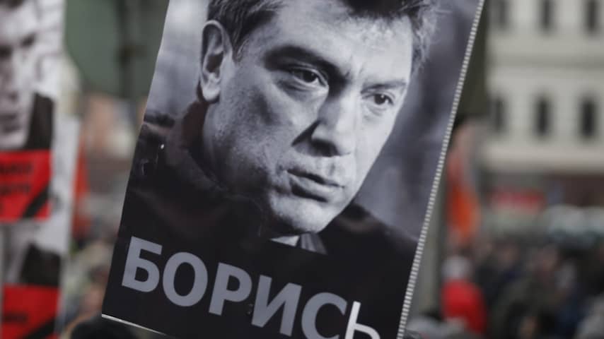 Demonstratie na moord Nemtsov
