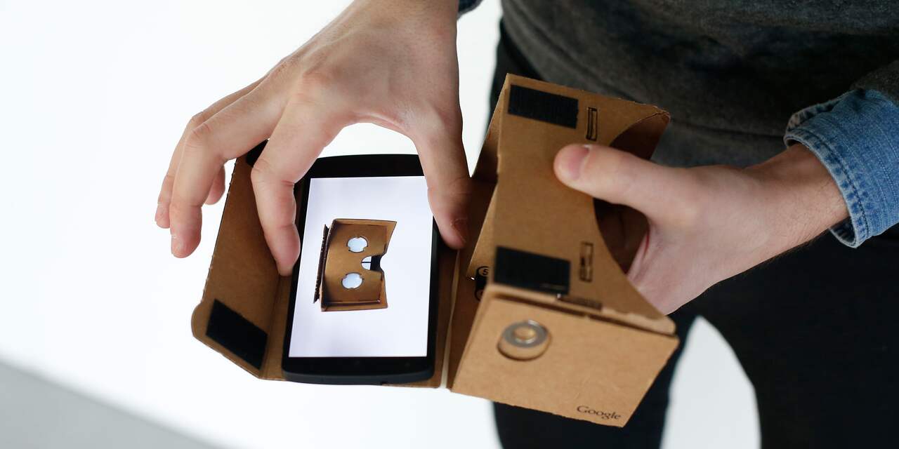 'Google werkt aan nieuwe virtualrealitybril'