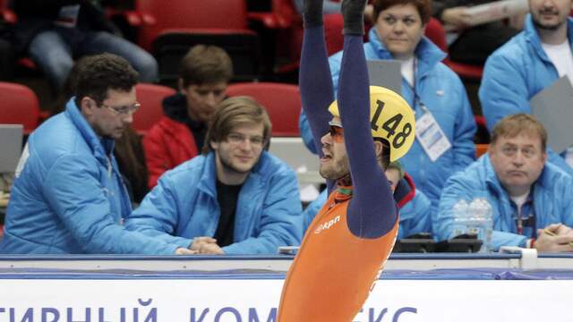 Knegt kroont zich tot wereldkampioen shorttrack