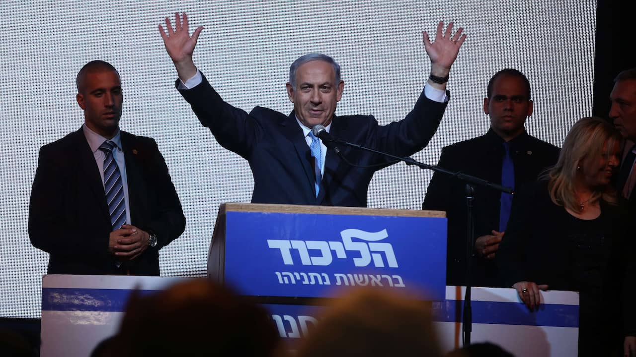 Partij Netanyahu wint verkiezingen Israël Buitenland NU.nl Partij Netanyahu wint verkiezingen Israël Buitenland NU.nl