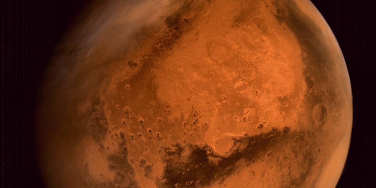 'Zonnewind zorgde voor erosie atmosfeer Mars'