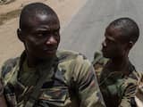 Nigeriaanse troepen patrouilleren woensdag door de straten van Baga. Baga werd door het leger herovert van Boko Haram.