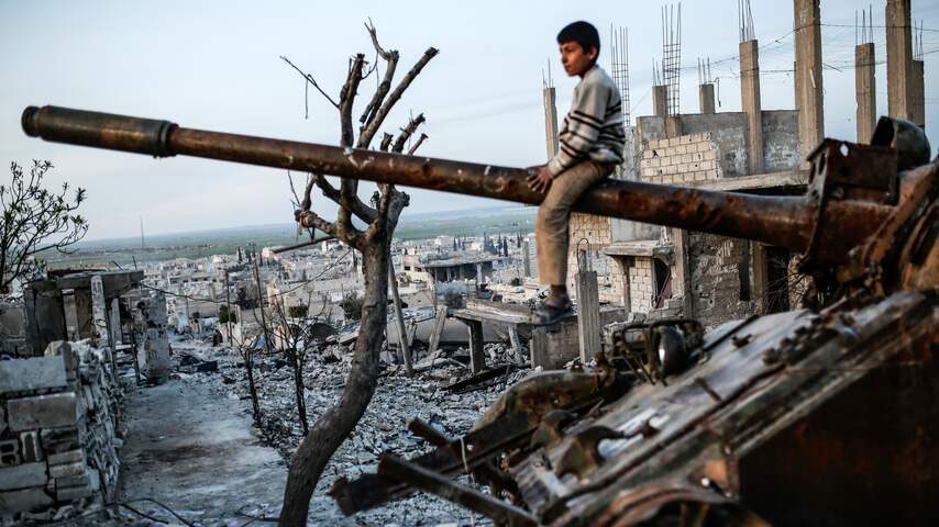 Coalitie bombardeert burgers in Syrië