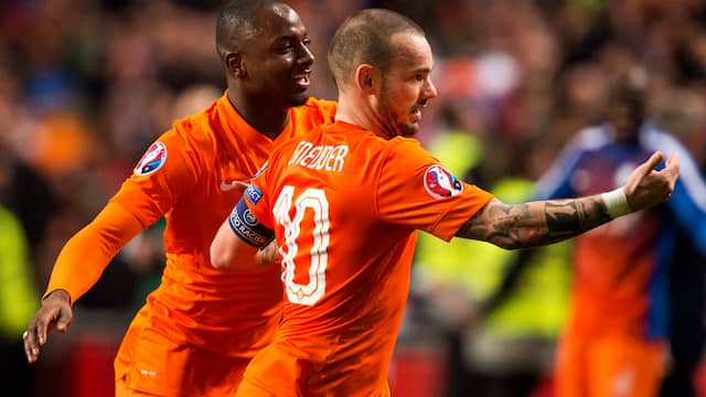 Sneijder Opgelucht Na Punt Op Valreep Voor Nederlands Elftal Nu Het Laatste Nieuws Het Eerst Op Nu Nl