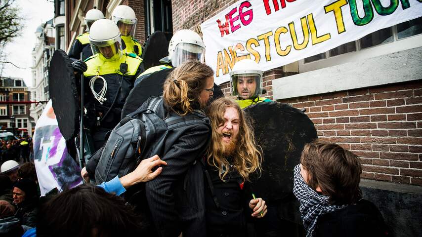 Maagdenhuis ontruimd