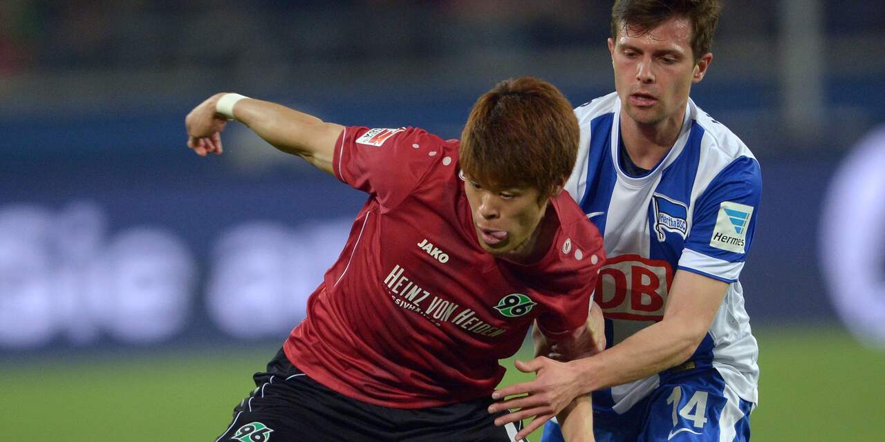 Beerens pakt met Hertha BSC in slotfase punt tegen Hannover