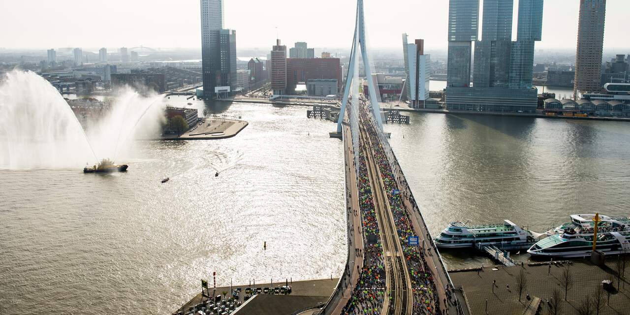 Bijna miljoen toeschouwers voor Marathon Rotterdam