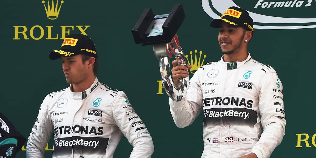 Rosberg haalt na race in Shanghai uit naar teammaat Hamilton