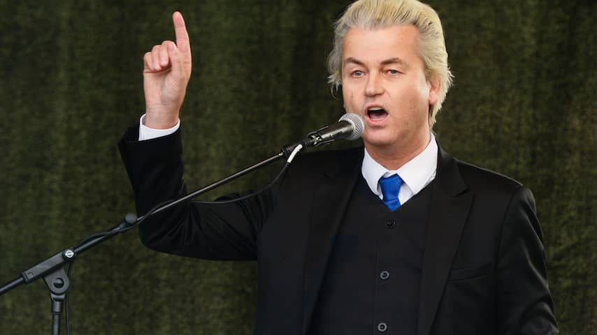 Wilders spreekt bij demonstratie Pegida in Dresden