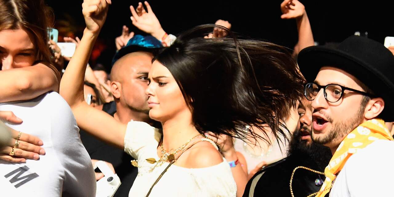 Rapper scheldt Kendall Jenner in publiek uit