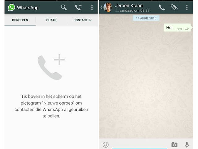 Whatsapp achtergrond per gesprek