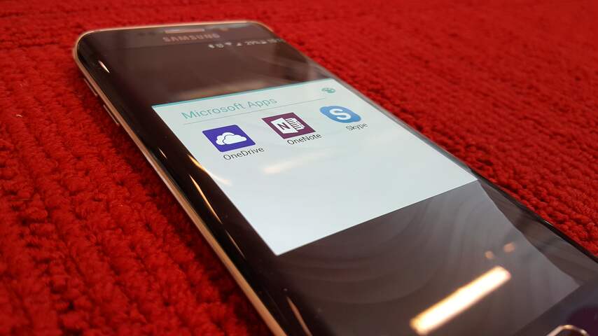 Samsung Galaxy S6 Edge Microsoft-apps