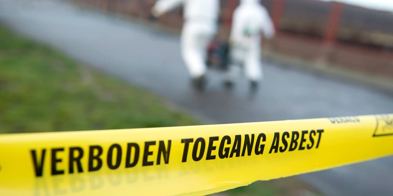 Politie op zoek naar dader van illegale asbeststorting