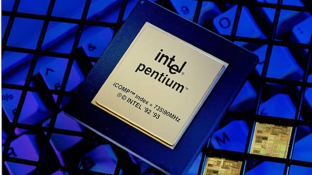 Intel Pentium 1993, 3.100.000 transistors