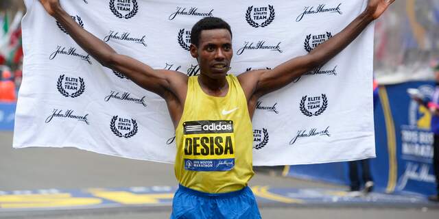 Ethiopier Desisa Wint Voor Tweede Keer Marathon Boston Nu Het Laatste Nieuws Het Eerst Op Nu Nl