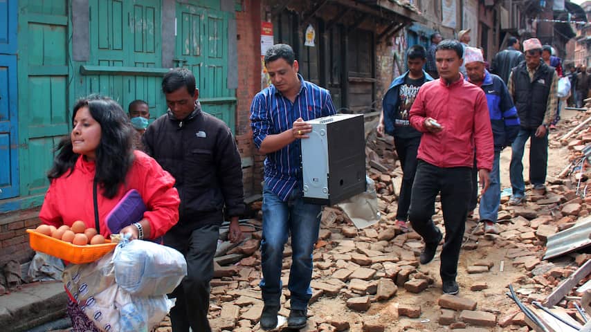 Aardbeving Nepal
