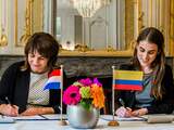 Ze tekende woensdag hiervoor een samenwerkingsovereenkomst met de Colombiaanse viceminister Maria Isabel Ulloa voor Mijnbouw. 