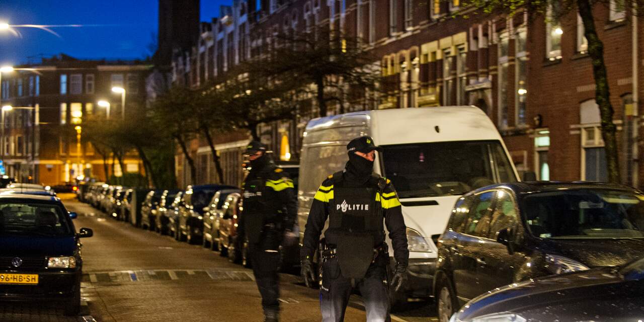 Politie doorzoekt woningen van terreurverdachten in Rotterdam