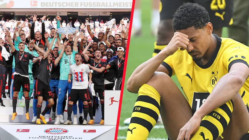 Dortmund geeft Duitse landstitel op dramatische wijze weg aan Bayern München