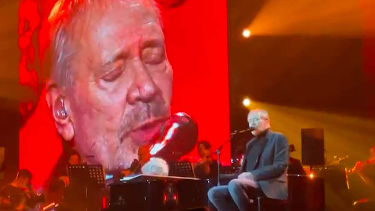 Beeld uit video: Rob de Nijs neemt afscheid van Belgische fans