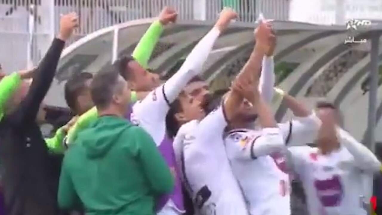 Groepsselfie na goal leidt in Marokko tot tegentreffer