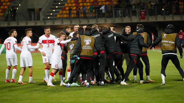 Turkije Komt Met Schrik Vrij In Letland Spelers Bleven Geloven In Een Zege Nu Het Laatste Nieuws Het Eerst Op Nu Nl