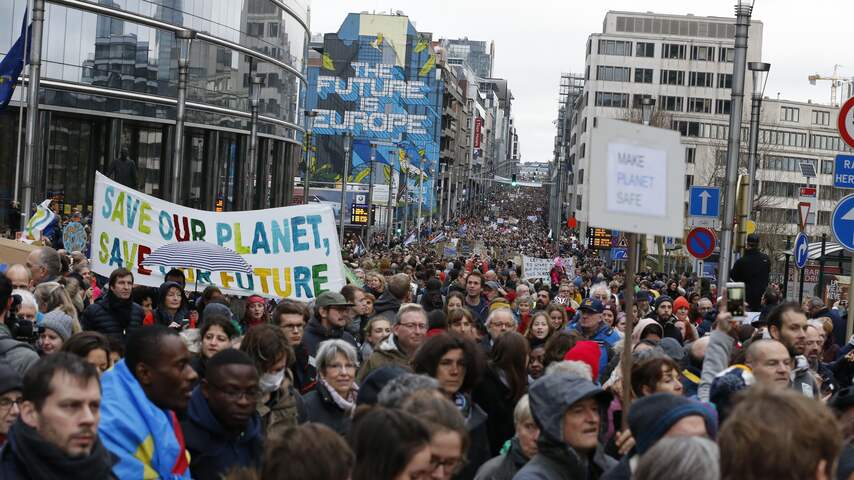 Klimaatmars, Brussel