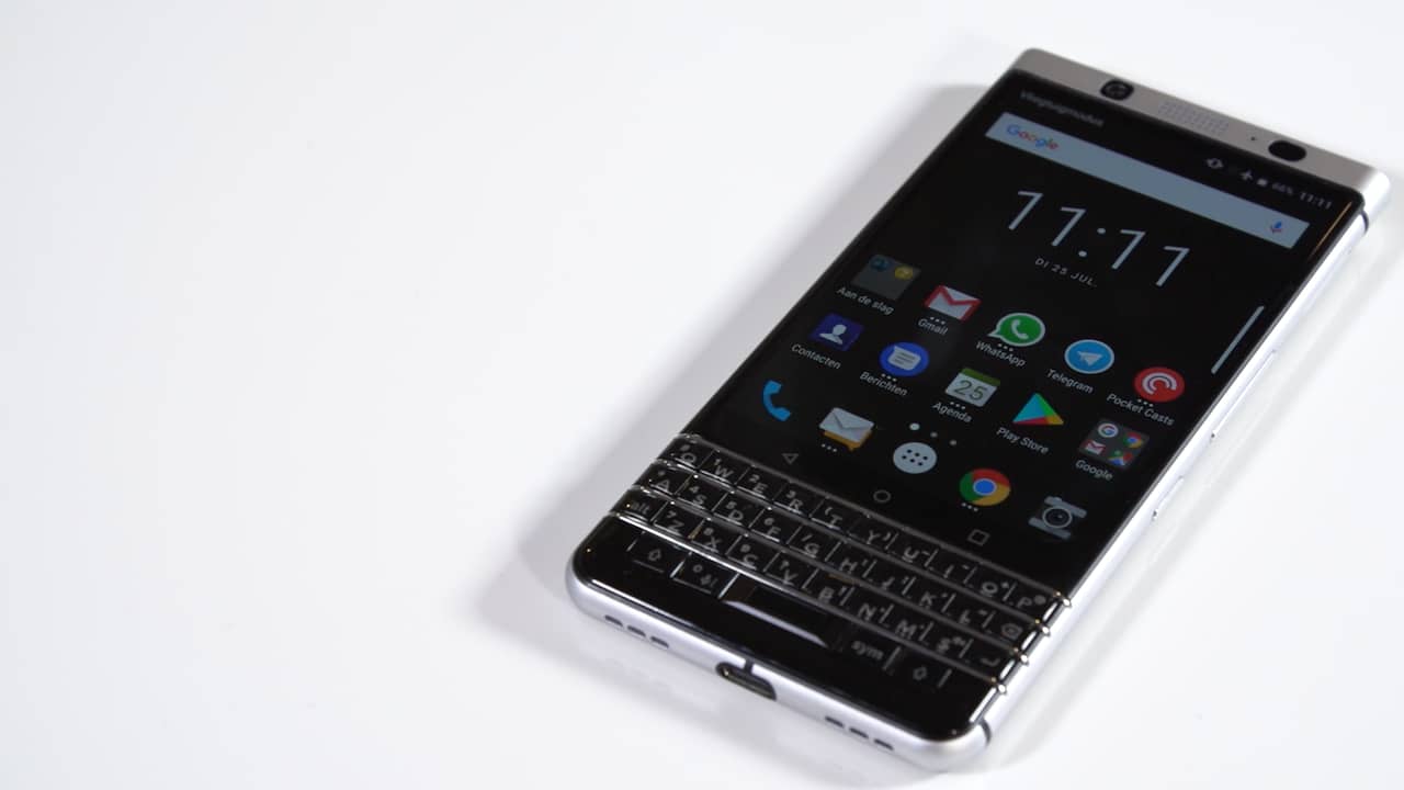 Review: BlackBerry KeyOne is een Android-telefoon met toetsenbord