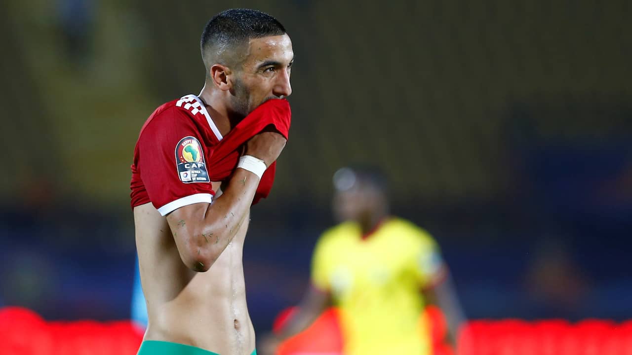 Ziyech haakt wegens vermoeidheidsproblemen af bij Marokko