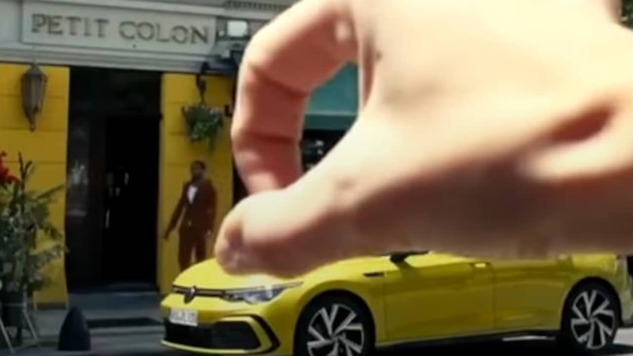 Beeld uit video: Dit is het omstreden Volkswagen-reclamespotje