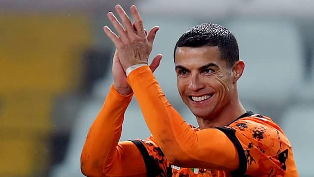 Cristiano Ronaldo scoorde tweemaal voor Juventus.