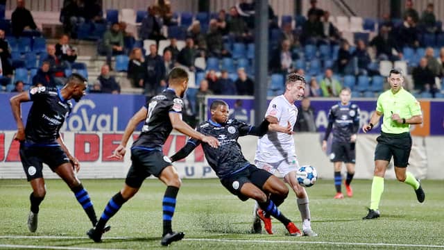 Op 28 september was Telstar-FC Den Bosch de laatste wedstrijd in het betaald voetbal met publiek.