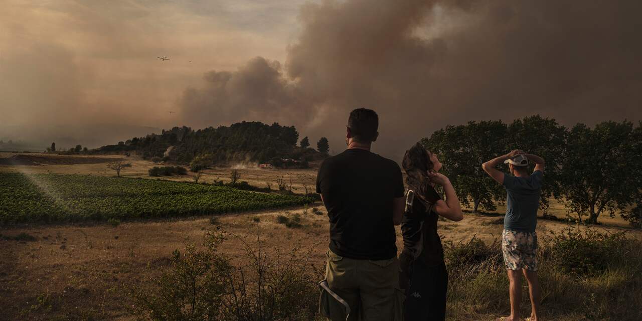 Natuurbranden in Zuid-Frankrijk en op Sardinië, hulpdiensten rukken massaal uit
