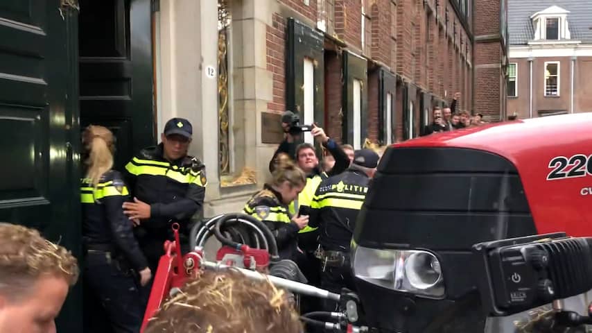 Boerenprotest in Groningen