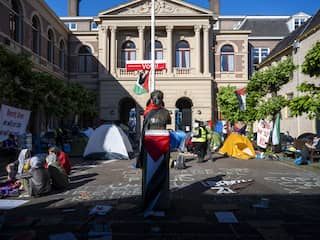 Pro-Palestijnse protesten leiden tot spanning in Groningen, elders is het rustig